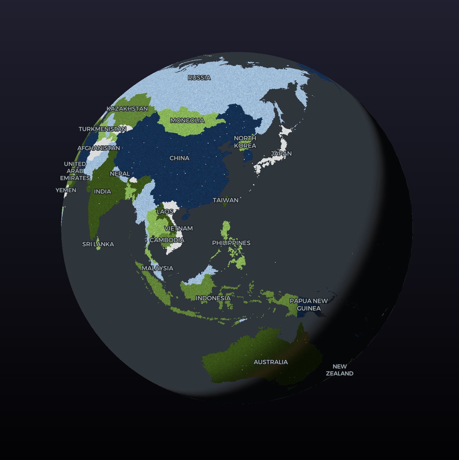 Country Polygons
